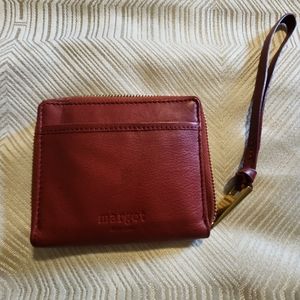 MARGOT Leather Wristlet